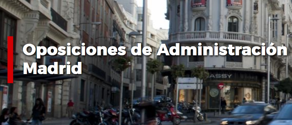 plazas Auxiliares Administrativos Madrid